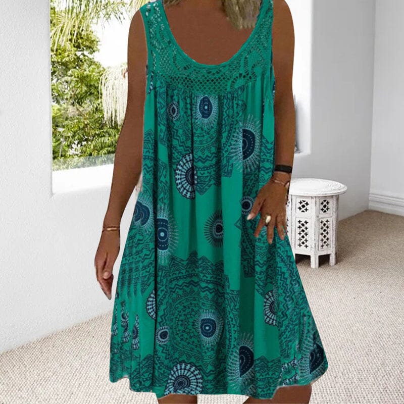 Duttini | Luxe Sleeveless Summer Dress for Effortless Elegance