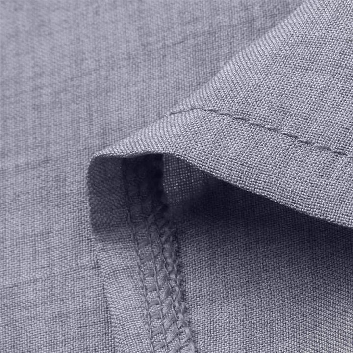 Duttini | Luxe Artistic Long Shirt With V-Neck with a Timeless Finish