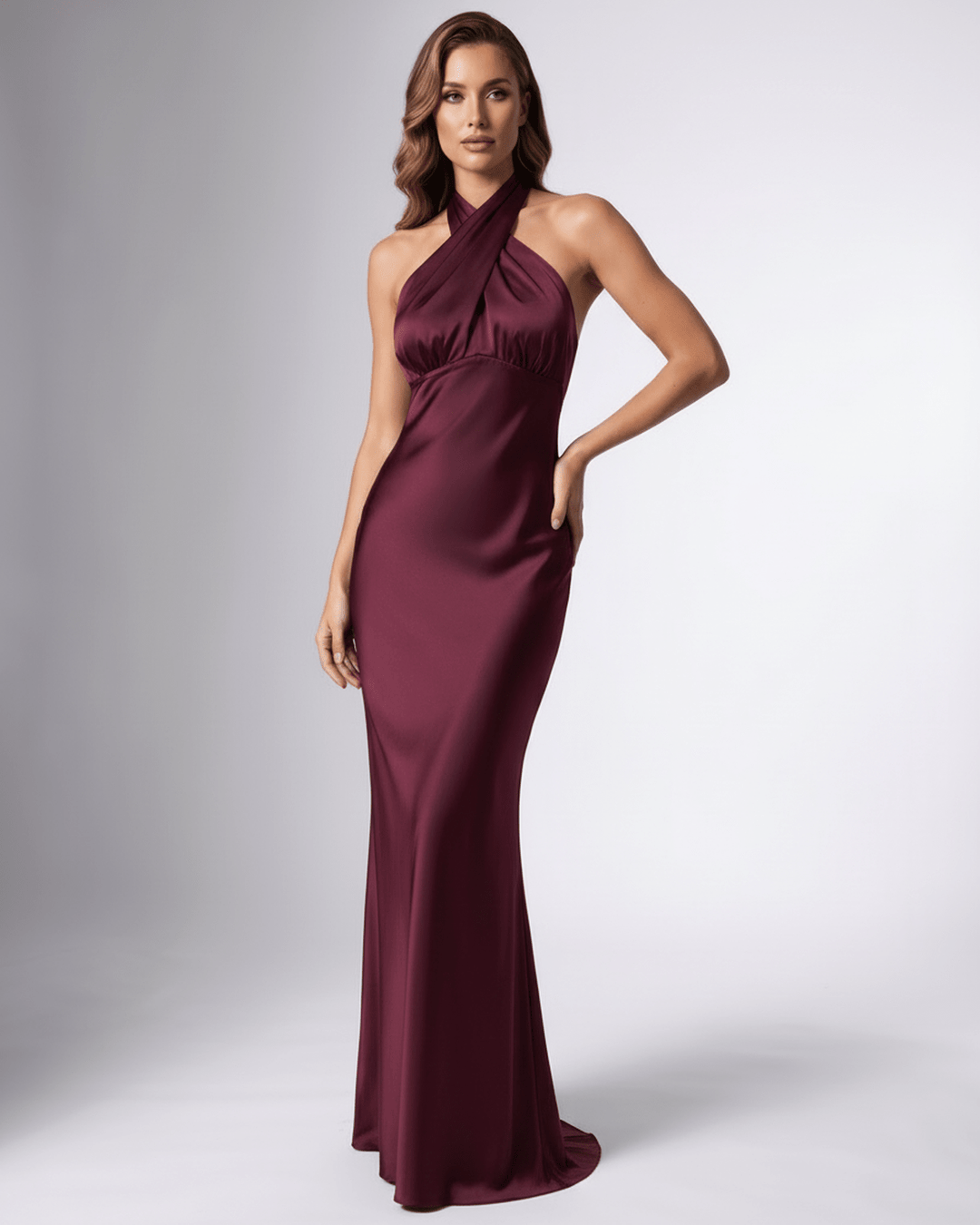 Duttini | Maxi Dress for Women in Lightweight Fabric, Relaxed Fit, Black