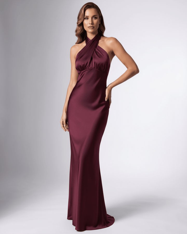 Duttini | Maxi Dress for Women in Lightweight Fabric, Relaxed Fit, Black