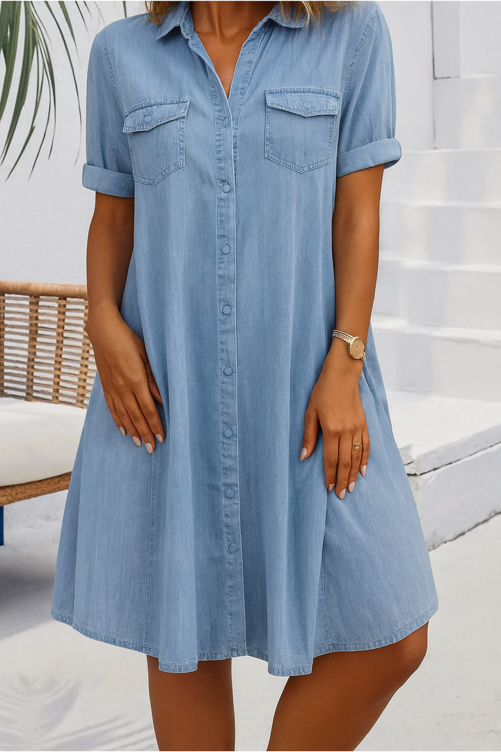 Duttini | Lightweight Denim-look Dress for Every Occasion