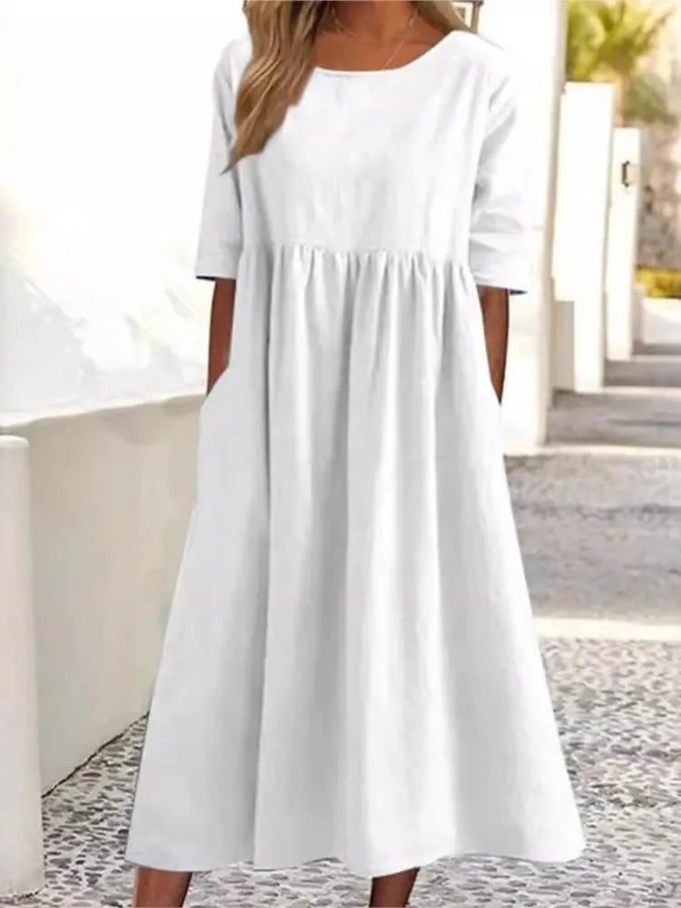 Duttini | Stylish Spring Dress with Graceful Drape