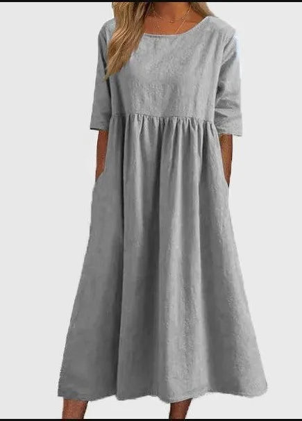 Duttini | Stylish Spring Dress with Graceful Drape
