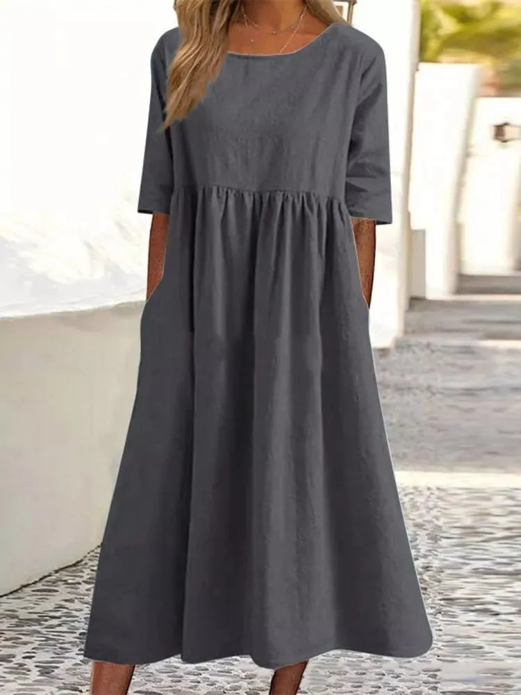 Duttini | Stylish Spring Dress with Graceful Drape