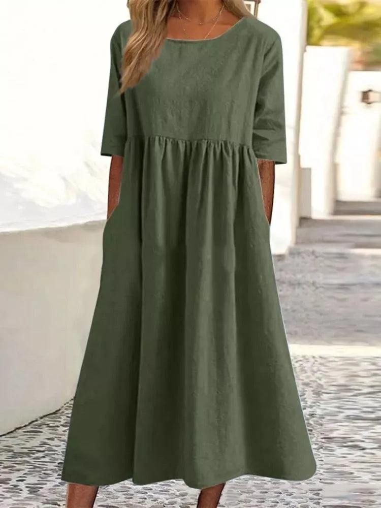 Duttini | Stylish Spring Dress with Graceful Drape