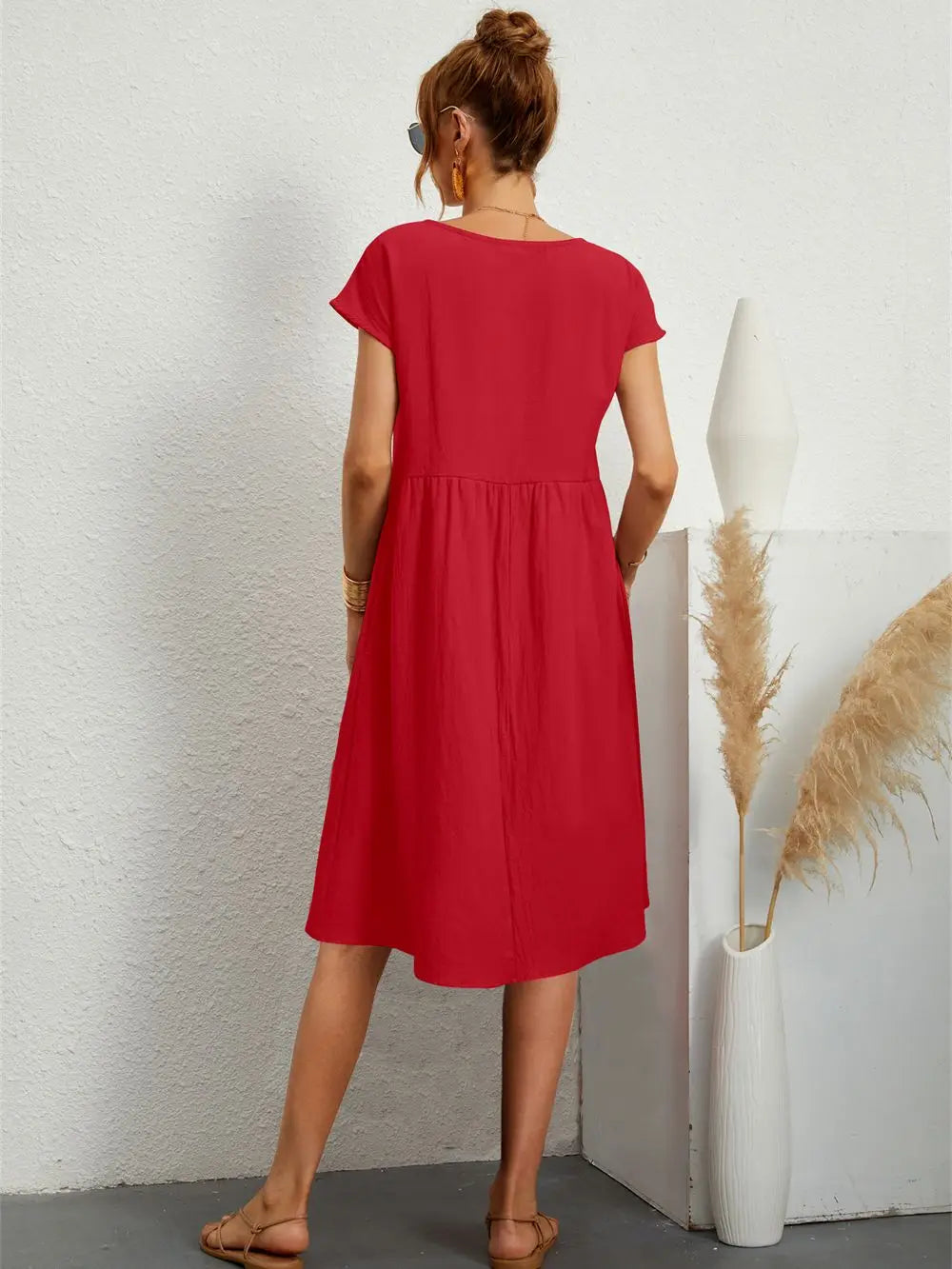 Duttini | Casual Pocket Dress Made to Turn Heads