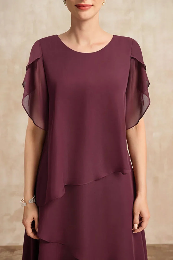 Duttini | Classic Chiffon Dress in a Flattering Cut