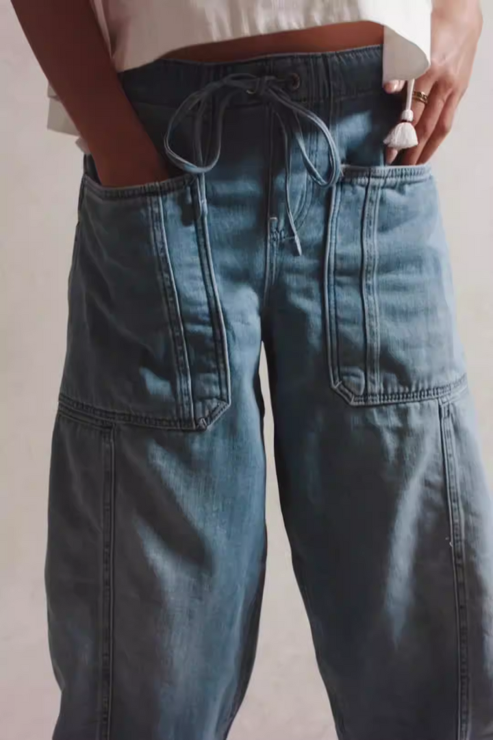 Duttini | Weekend Jean for Women in Denim, Slim Fit, Blue