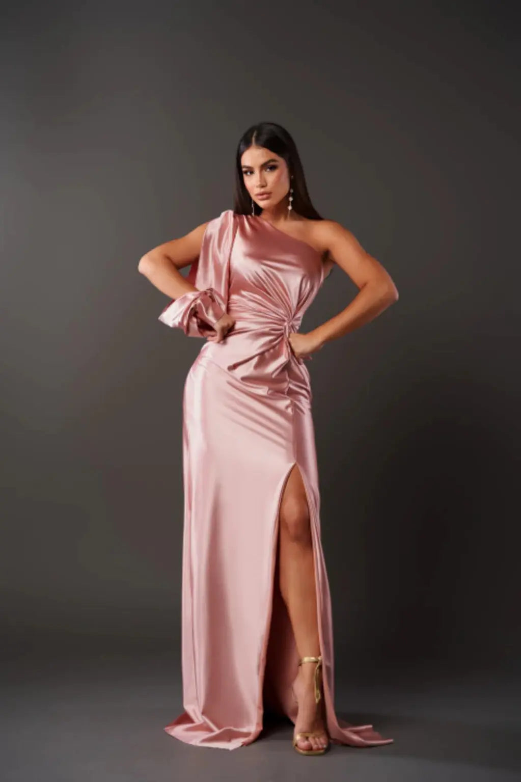 Duttini | One-Shoulder Evening Dress