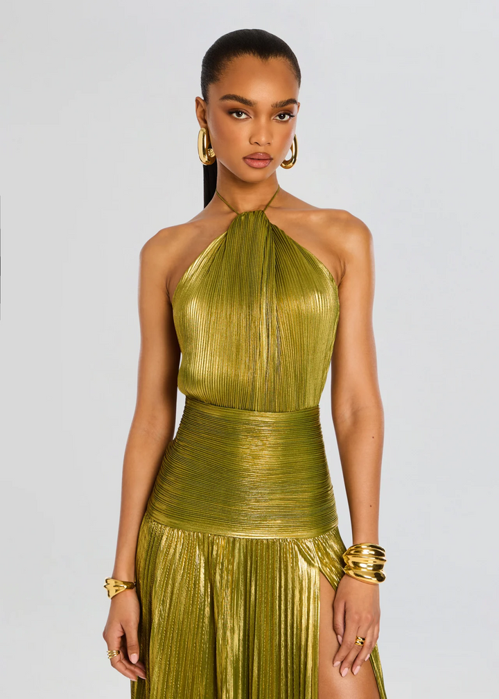 Duttini | Feminine Long Dress With A Sensual Cut And Luxurious Finish