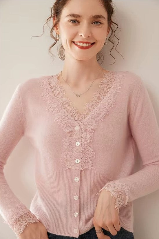 Duttini | Lace Cardigan
