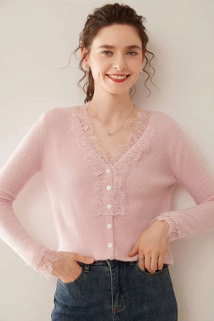 Duttini | Lace Cardigan