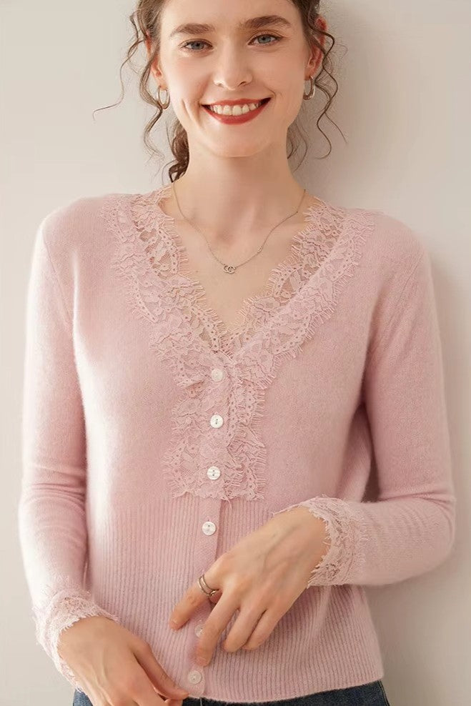 Duttini | Lace Cardigan