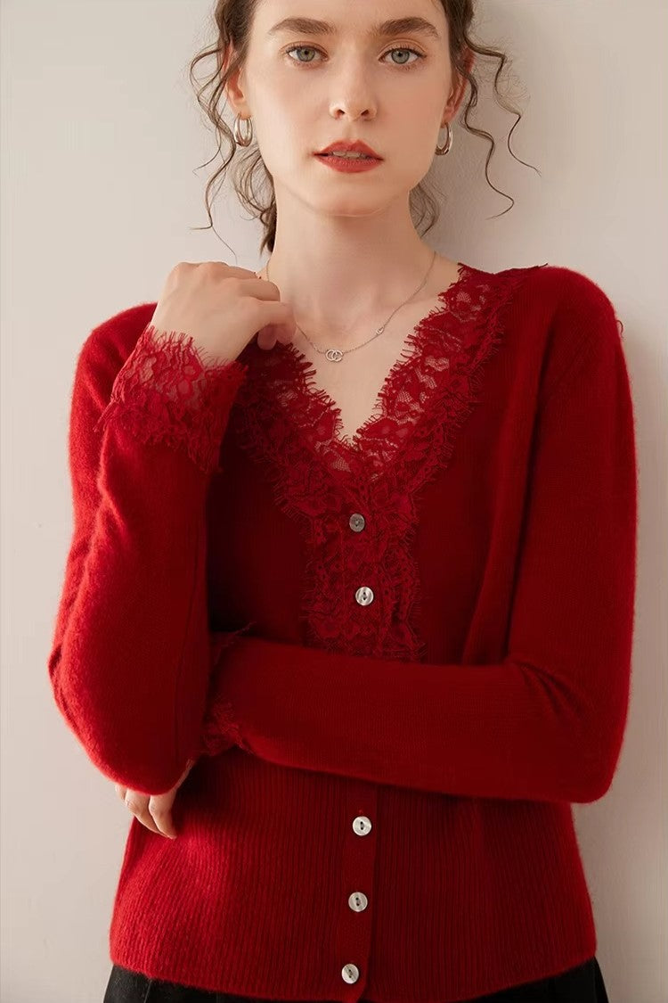 Duttini | Lace Cardigan