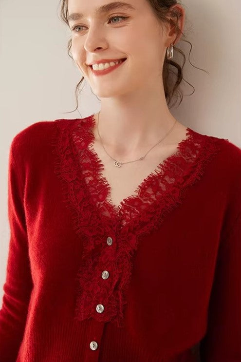 Duttini | Lace Cardigan