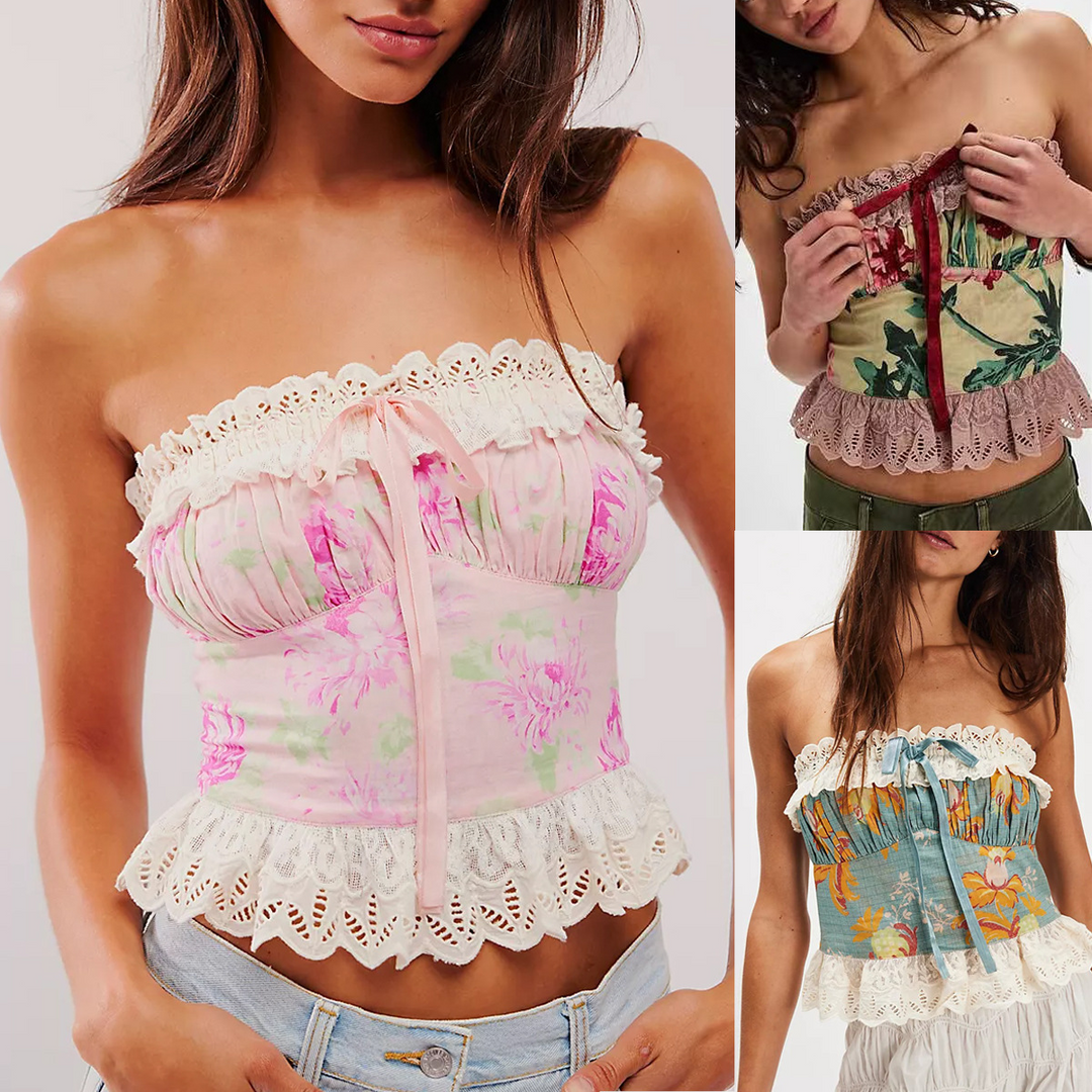 Duttini | Lace Corset Top for Women
