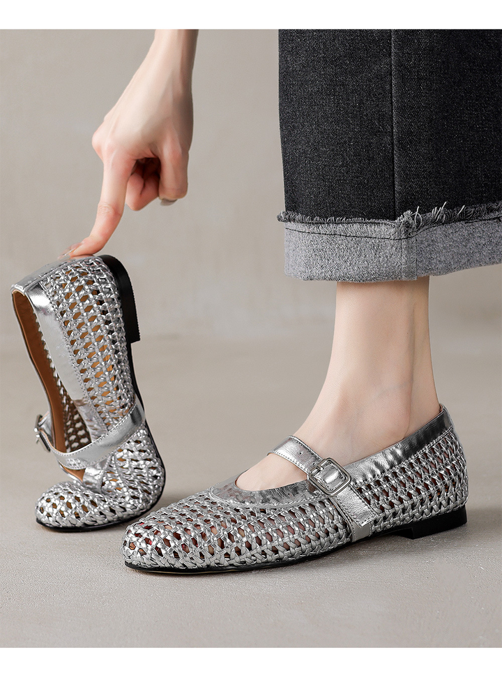 Duttini | Woven Flats