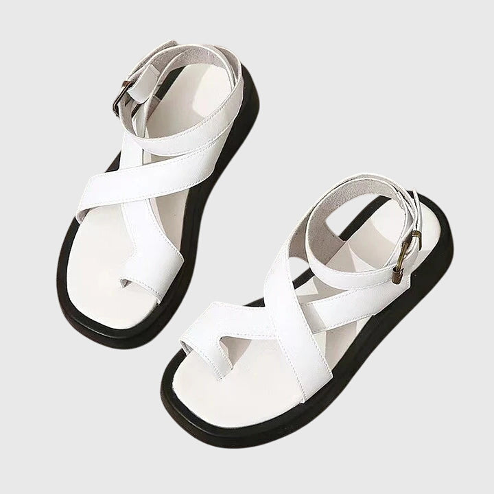 Duttini | Comfort-Fit Strappy Gladiator Platform Sandals