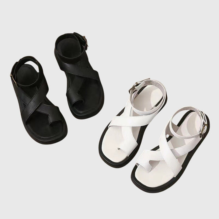Duttini | Comfort-Fit Strappy Gladiator Platform Sandals