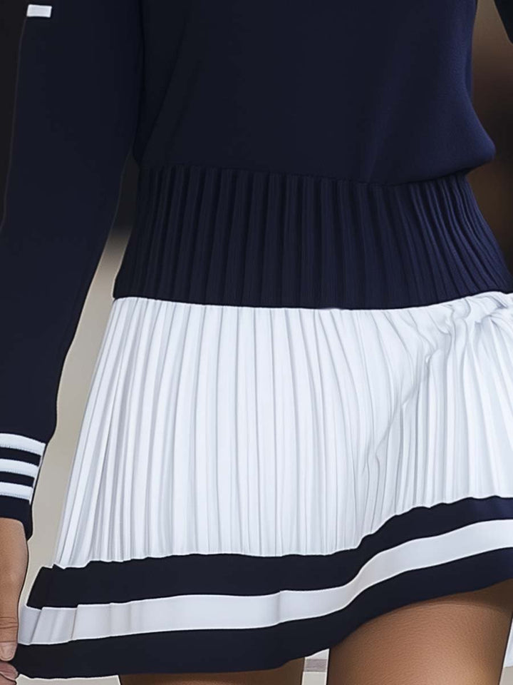 Duttini | Navy Blue Dress