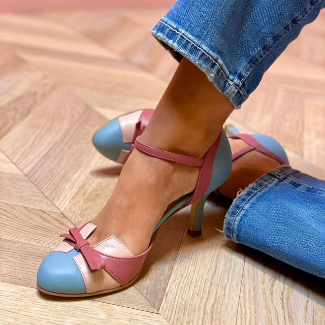 Duttini | Elegant Heel Sandals with Cushioned Support