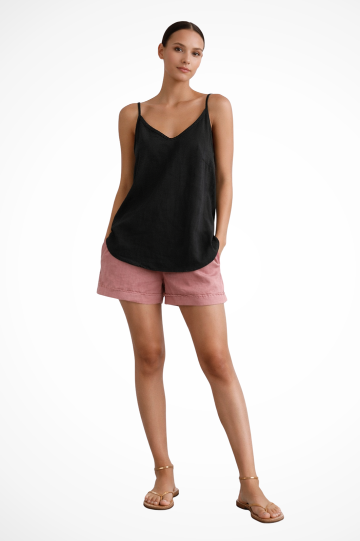 Duttini | Chic V-Neck Sleeveless Camisole in a Flattering Cut