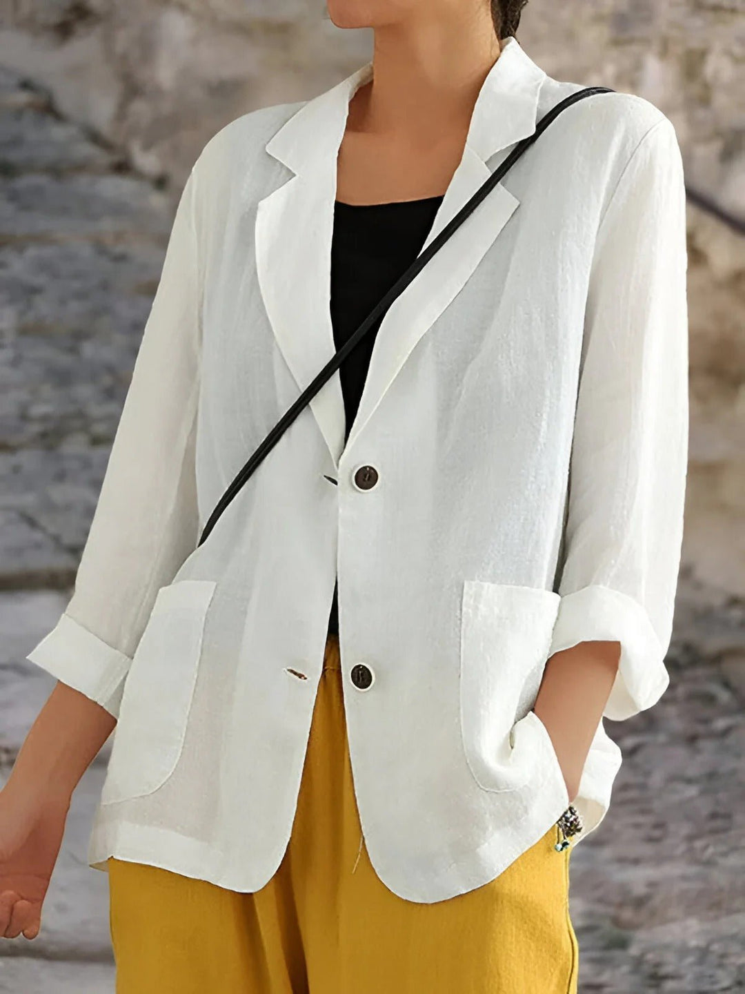 Duttini | Sophisticated Double Breasted Tailored Blazer