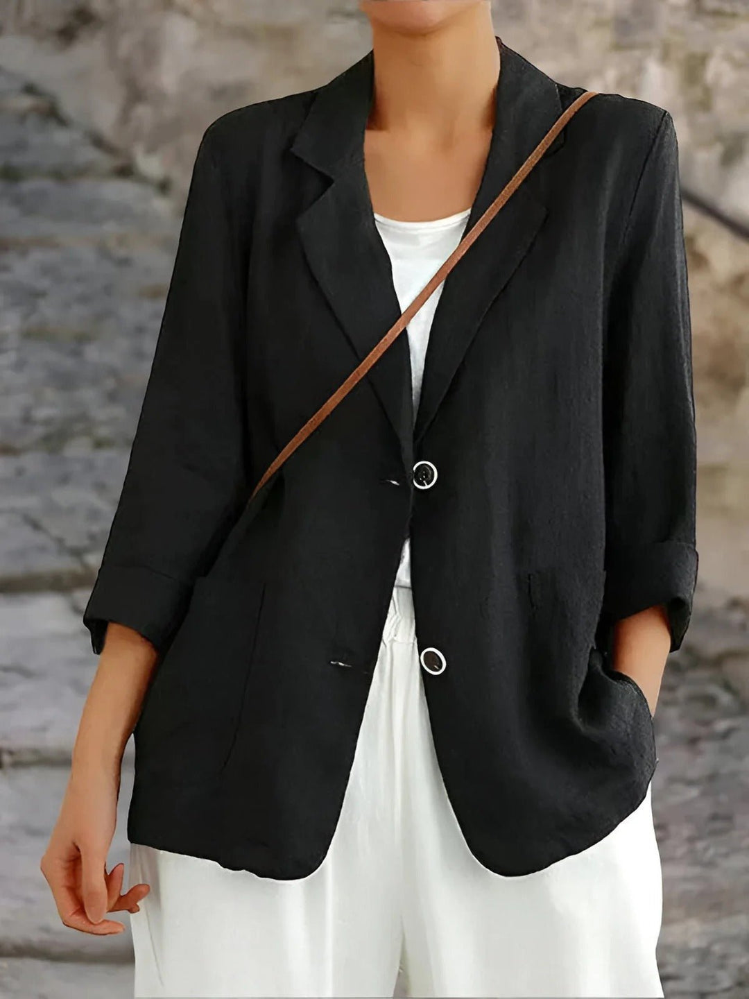 Duttini | Sophisticated Double Breasted Tailored Blazer