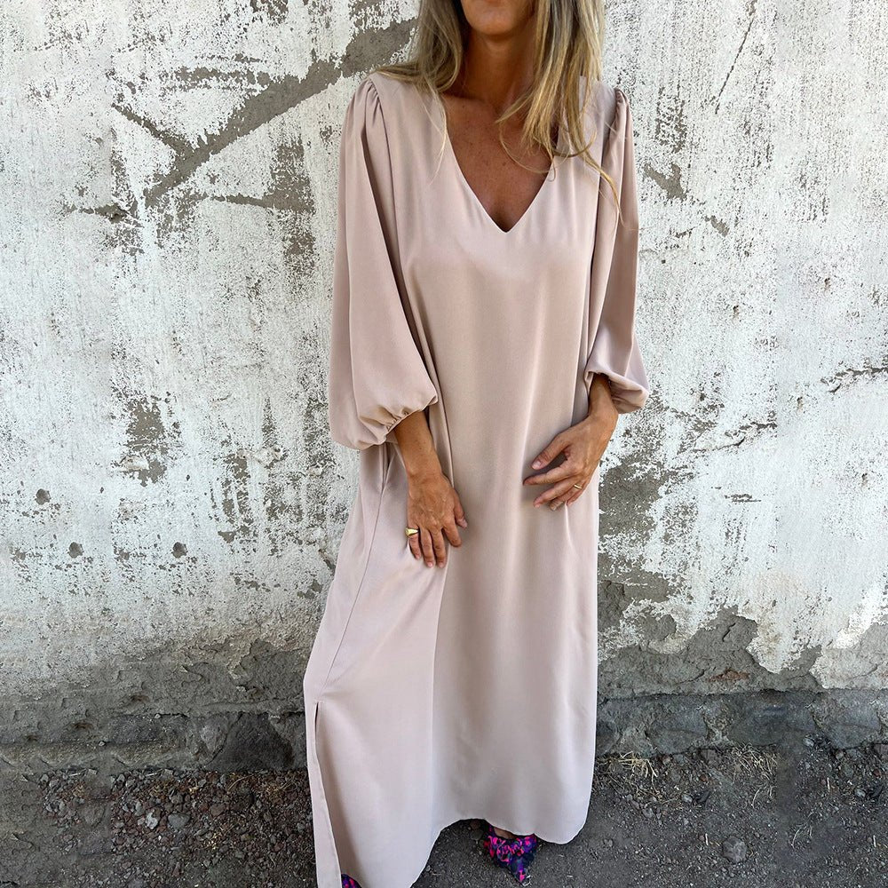 Duttini | Flowing Maxi Dress With Pockets for Effortless Elegance