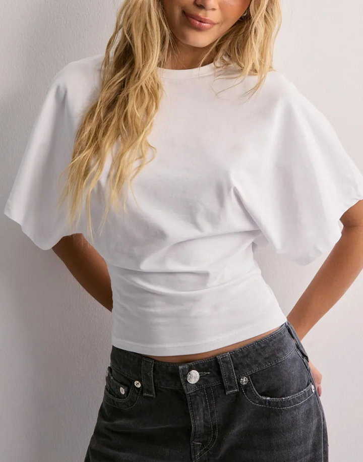 Duttini | Chic Oversized Wide Sleeve Top with a Timeless Finish