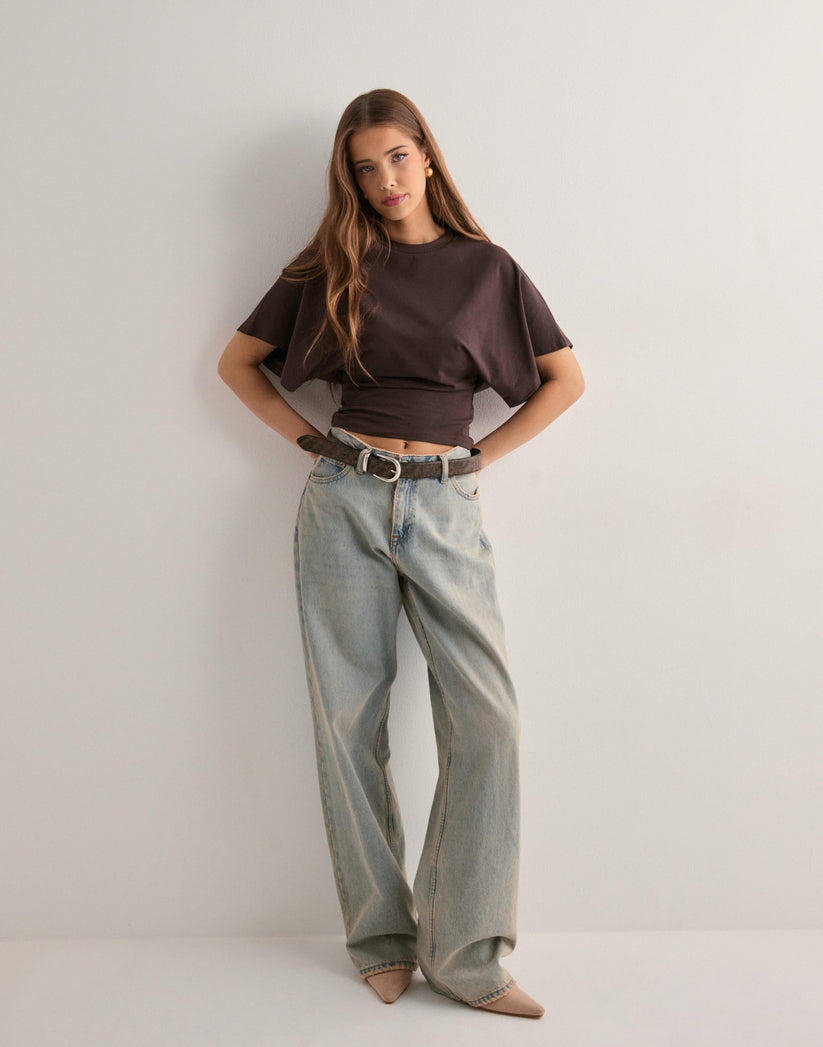 Duttini | Chic Oversized Wide Sleeve Top with a Timeless Finish
