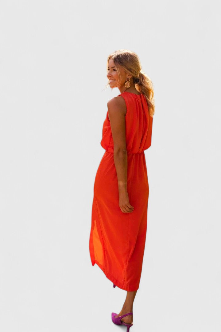 Duttini | Comfortable Midi Dress for Women in Soft Fabric