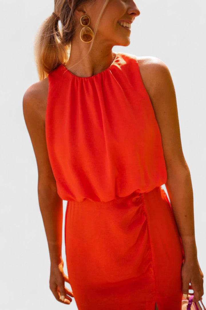 Duttini | Comfortable Midi Dress for Women in Soft Fabric