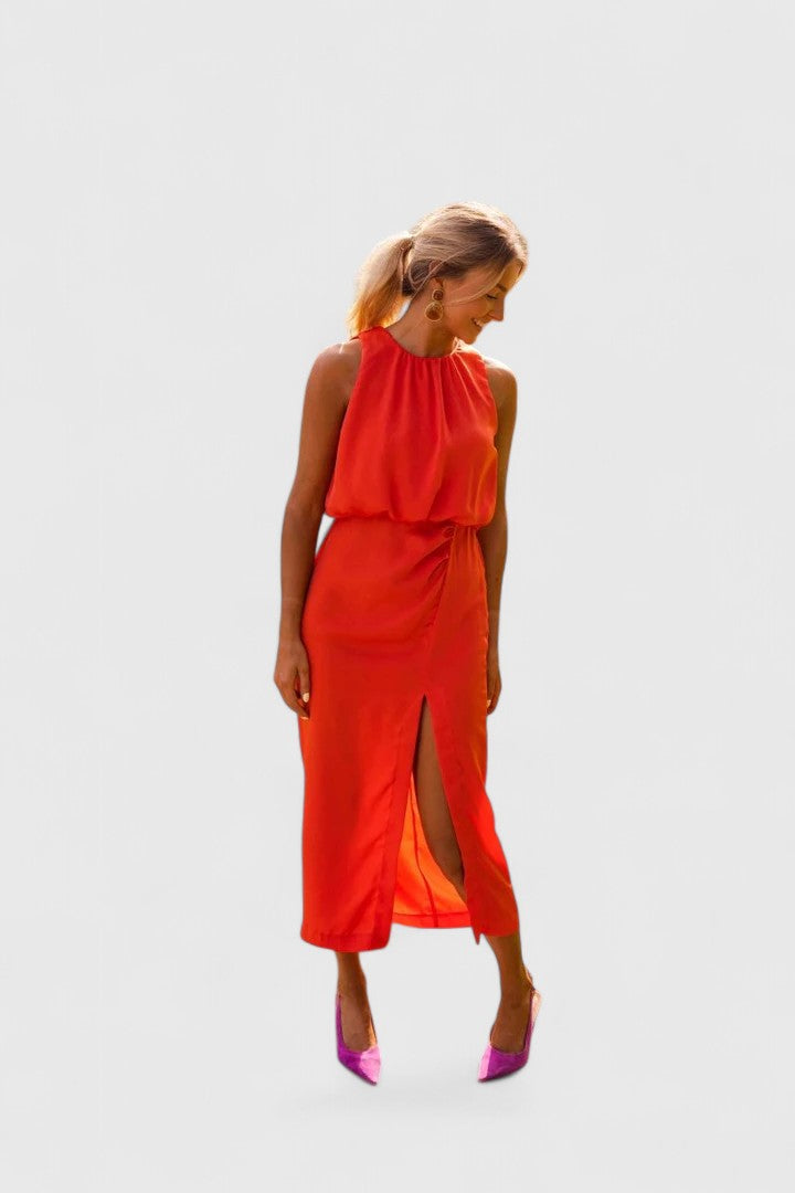 Duttini | Comfortable Midi Dress for Women in Soft Fabric