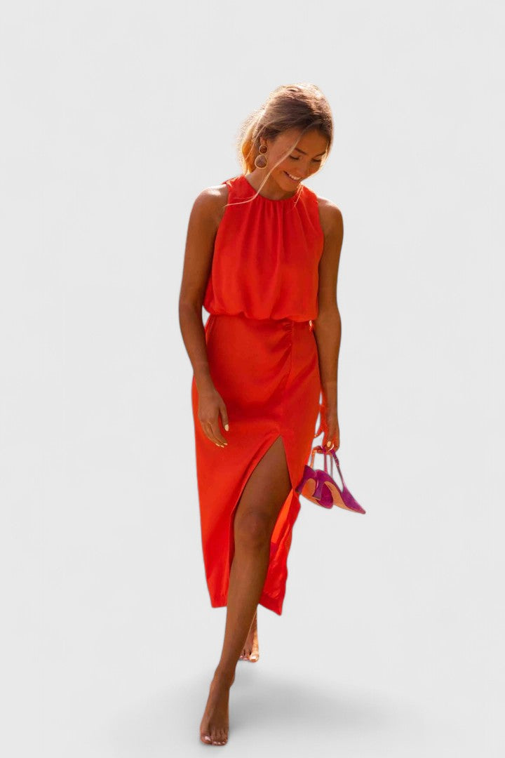 Duttini | Comfortable Midi Dress for Women in Soft Fabric