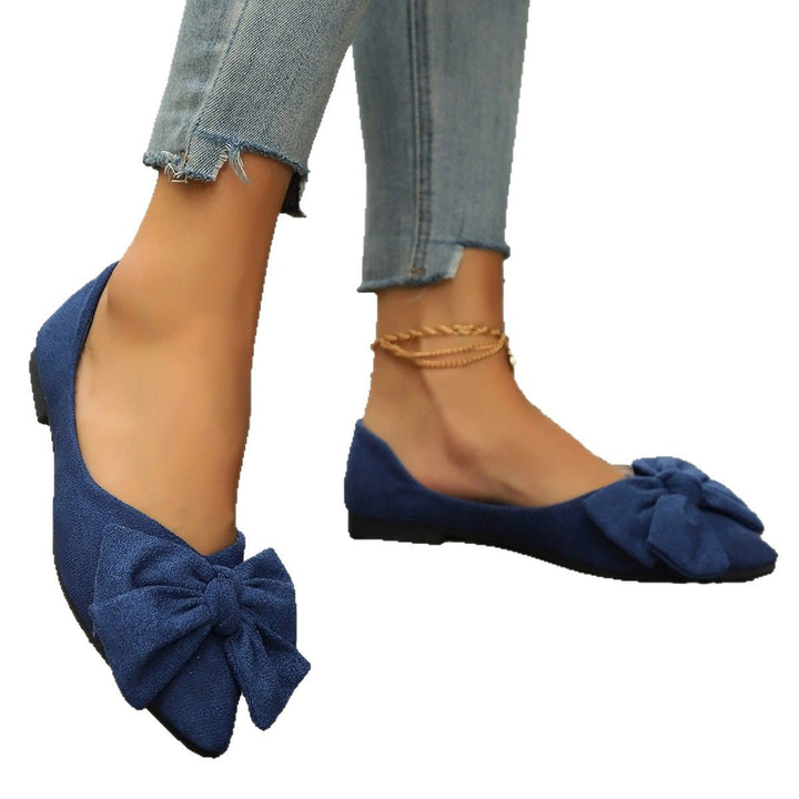 Duttini | Supportive Bow Detail Ballet Flats for All-Day Comfort