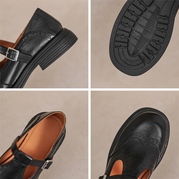 Duttini | Soft-Step Closed Toe With Buckle Strap for Walking in Comfort