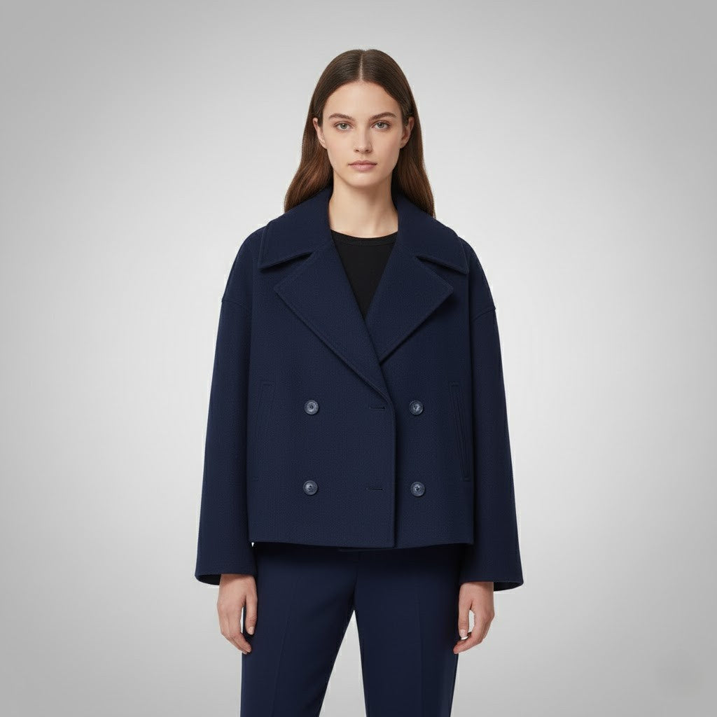 Duttini | Classic Double Button Short Jacket