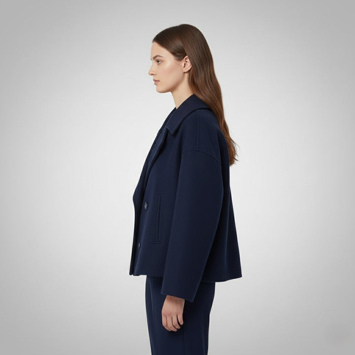 Duttini | Classic Double Button Short Jacket
