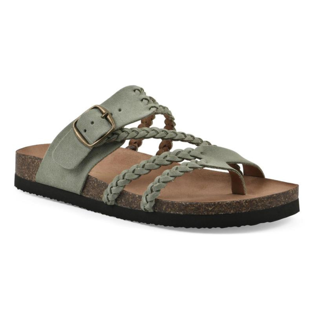 Duttini | Soft-Step Braided Buckle Sandals with a Comfort Fit