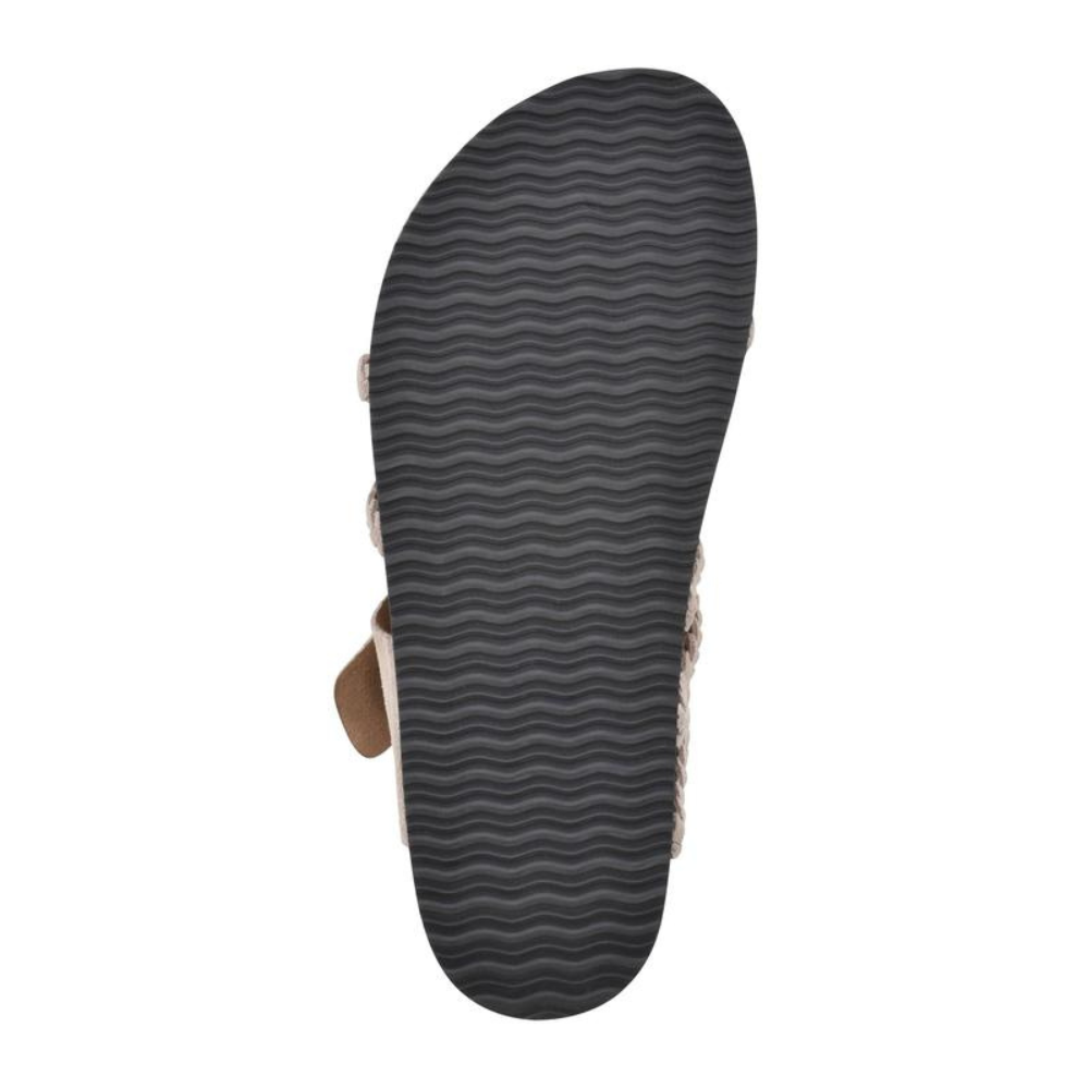 Duttini | Soft-Step Braided Buckle Sandals with a Comfort Fit