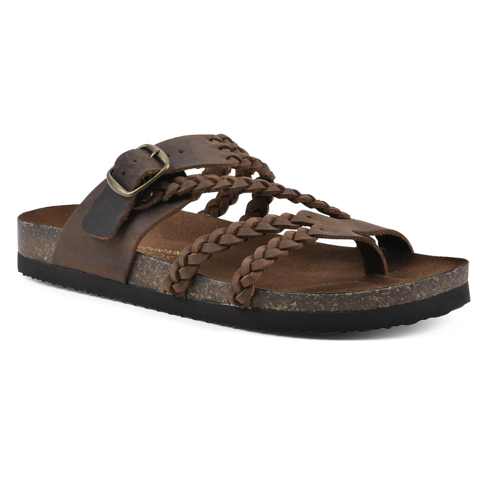 Duttini | Soft-Step Braided Buckle Sandals with a Comfort Fit
