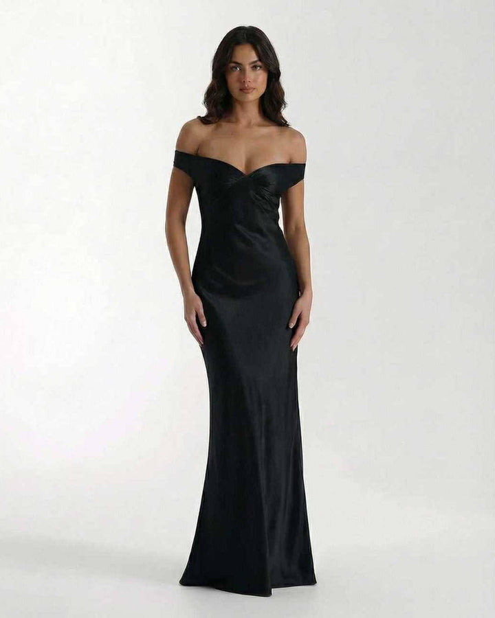 Duttini | Black Maxi Dress for Women