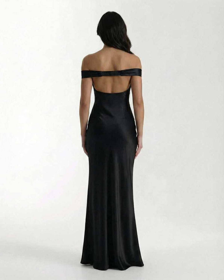 Duttini | Black Maxi Dress for Women