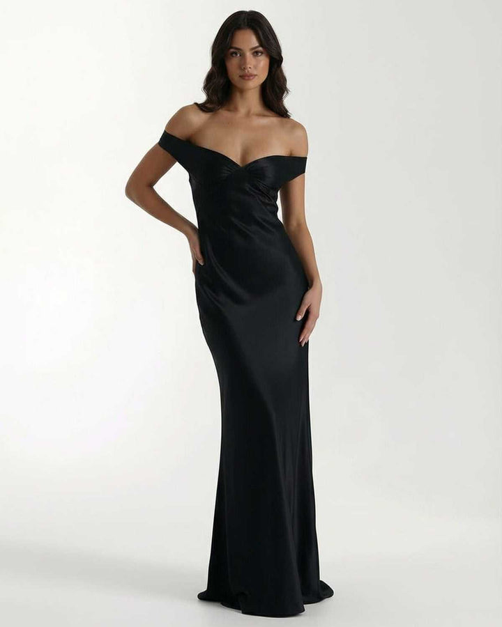 Duttini | Black Maxi Dress for Women