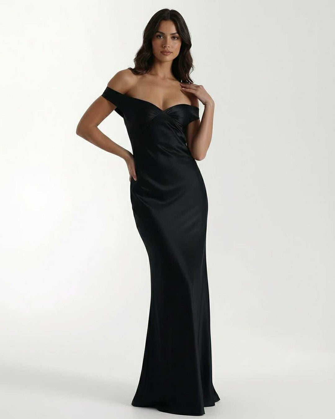 Duttini | Black Maxi Dress for Women
