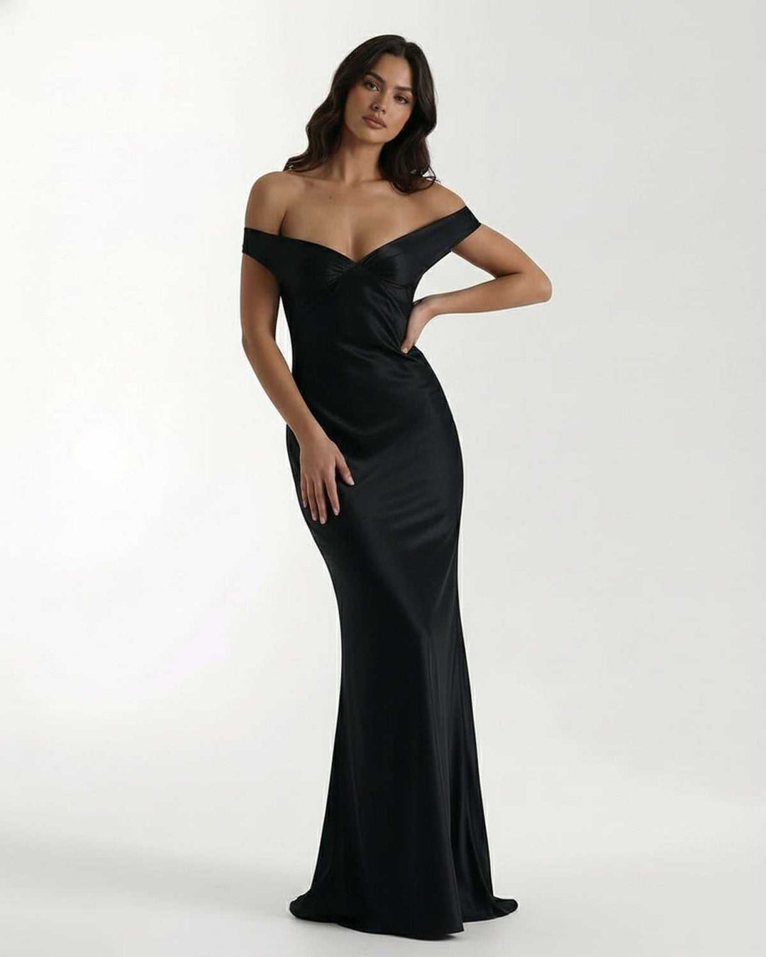 Duttini | Black Maxi Dress for Women