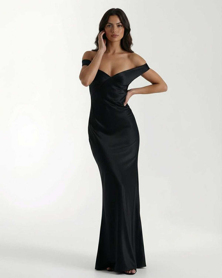 Duttini | Black Maxi Dress for Women