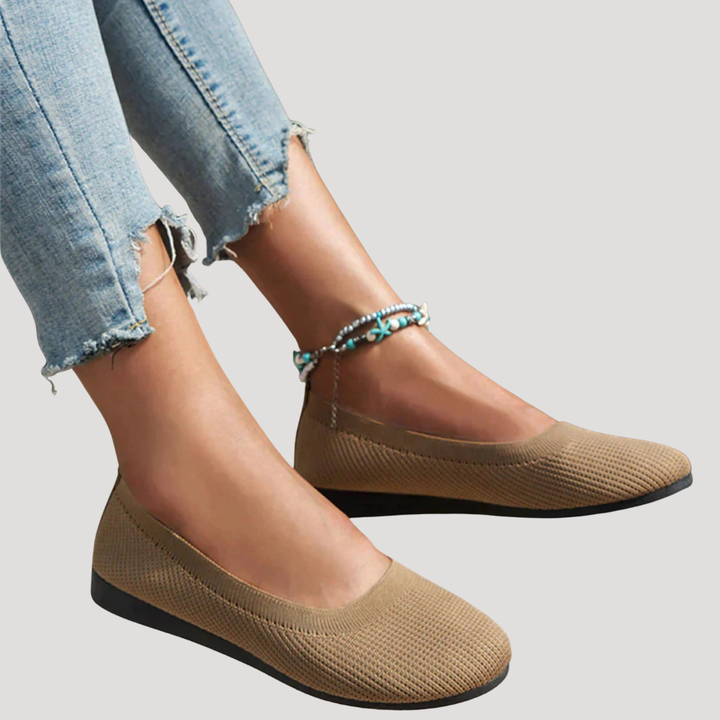 Duttini | Soft-Step Slip-On Ballet Flats With Cushioning