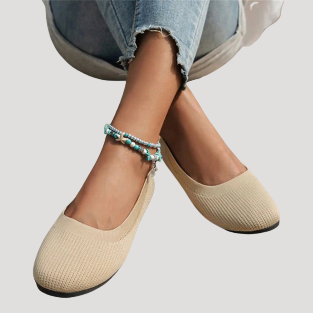 Duttini | Soft-Step Slip-On Ballet Flats With Cushioning